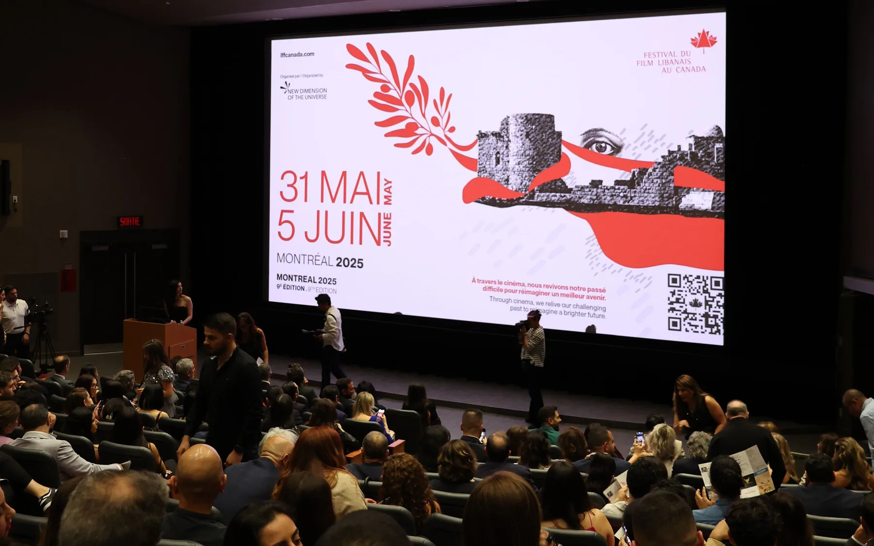 Lebanese Film Festival in Canada 2025 — opening screening produced by Meeting Point in Montréal